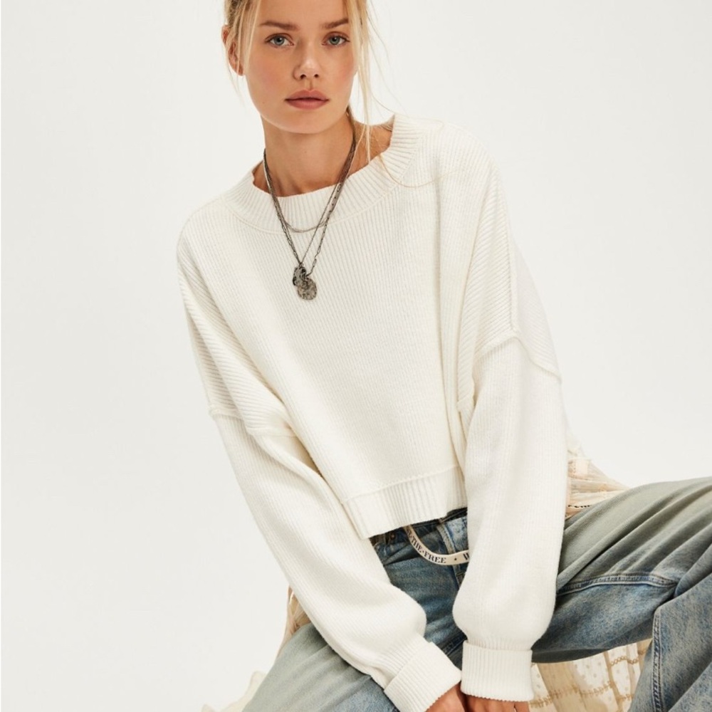 Women's White Sweater
